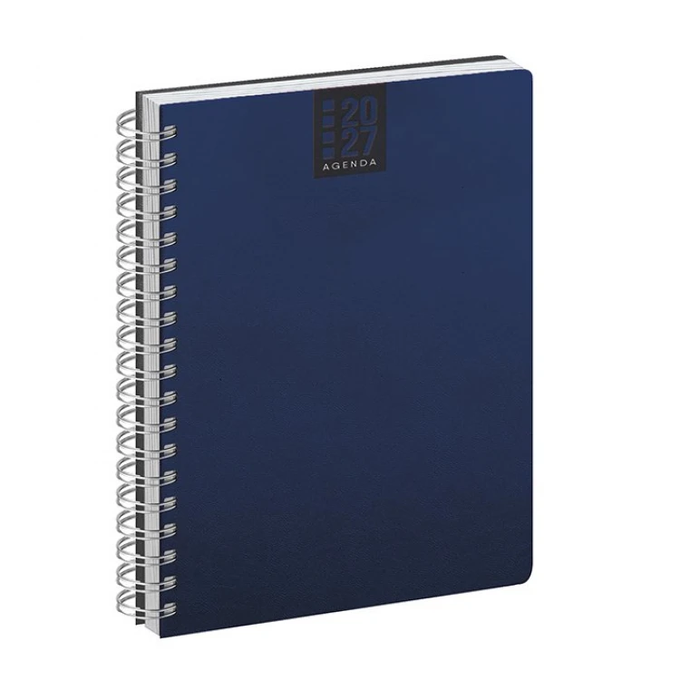 Agenda giornaliera Spiral Printflex chiusa in formato 15x21 cm da personalizzare con logo