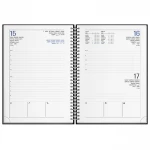 Agenda giornaliera Spiral Printflex chiusa in formato 15x21 cm da personalizzare con logo