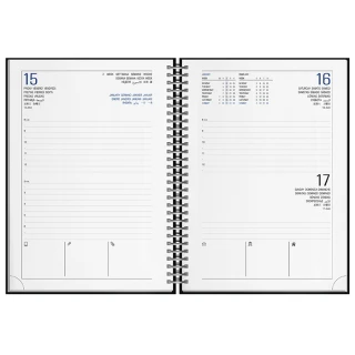 Agenda giornaliera Spiral Printflex