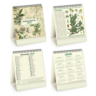 Calendario da tavolo erboristeria