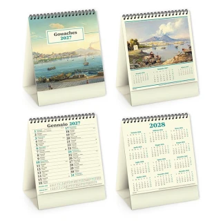 Calendario da tavolo gouaches