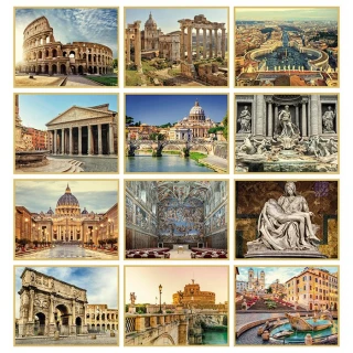 Calendario da tavolo Roma
