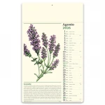 Calendario da parete Consigli del farmacista con testata da personalizzare, ideale per farmacie e parafarmacie