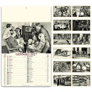 Calendario da parete Come Eravamo
