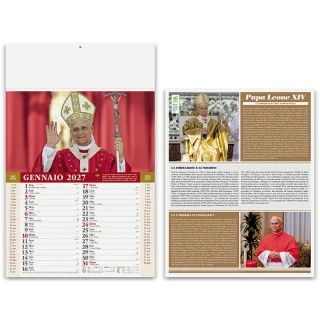 Calendario da parete Papa Leone
