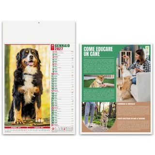 Calendario cani e gatti da parete