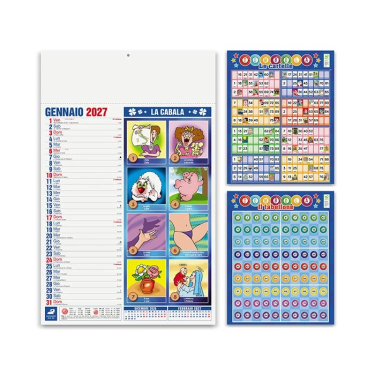 Calendario “Cabala"