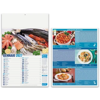 Calendario mare in tavola
