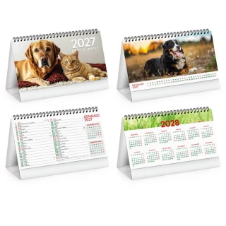 Tischkalender Hunde und Katzen