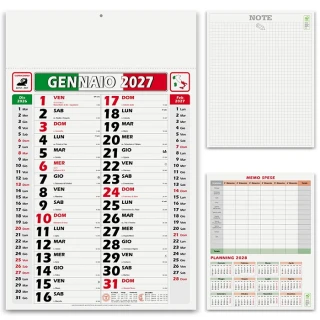 Calendario da parete Italy