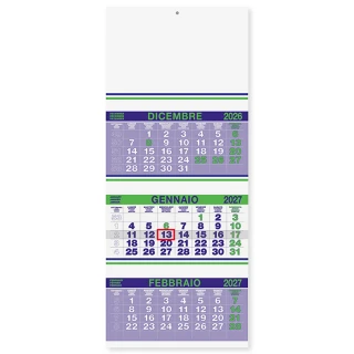 Calendario Trittico “Fluo"