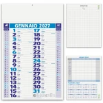 Calendario da parete smart modello olandese a 12 fogli in carta patinata da personalizzare con logo