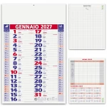 Calendario da parete smart modello olandese a 12 fogli in carta patinata da personalizzare con logo