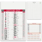 Calendario da parete olandese classic con testata da personalizzare, 30x47 cm, in carta patinata