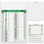 Calendario da parete olandese classic con testata da personalizzare, 30x47 cm, in carta patinata
