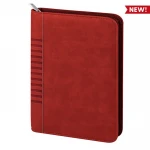 Perpetual pocket organiser diary with zip closure, internal format 15x21 cm, available in a wide range of colours