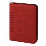 Open daily diary agenda borsello with integrated card slots and 336-page interior to personalise with logo