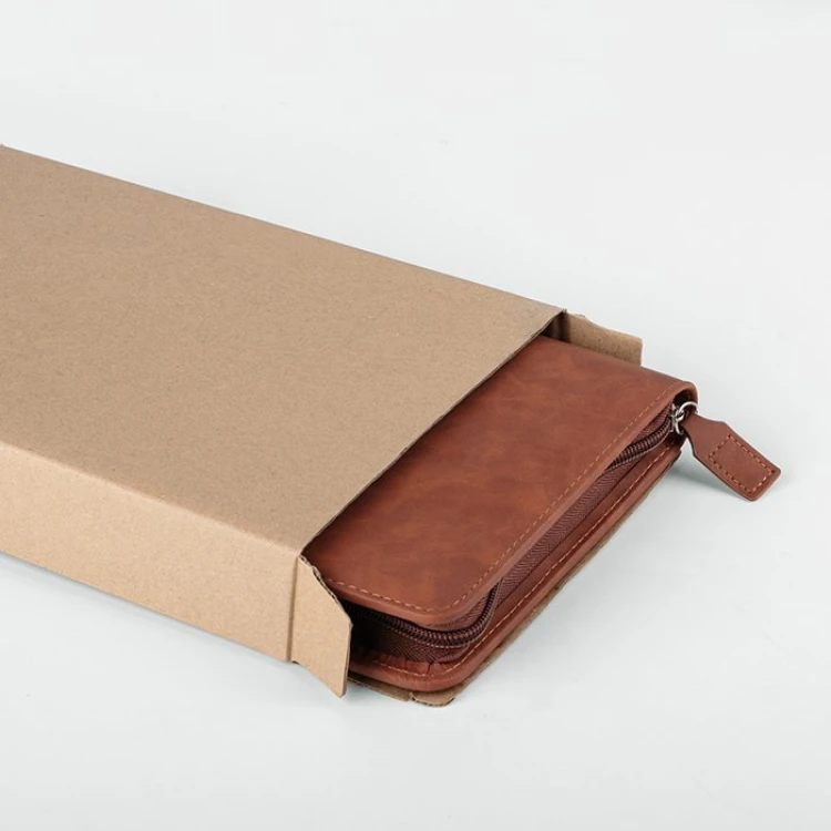 Agenda bolsa fechada com fecho de correr em ecocouro, cor disponível, pronta para personalizar com logótipo
