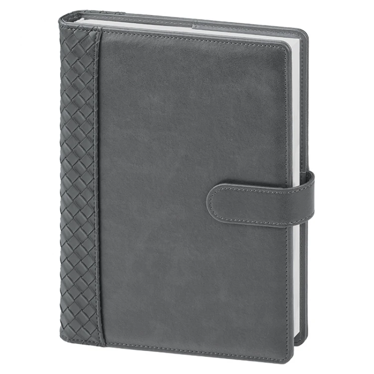 Agenda portafoglio chiusa con chiusura magnetica, realizzata in poliuretano termovirante da personalizzare con logo