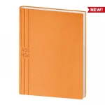 Agenda perpétua fechada com capa personalizável em versão neutra