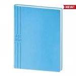 Agenda perpétua fechada com capa personalizável em versão neutra