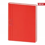 Agenda perpétua fechada com capa personalizável em versão neutra