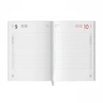 Agenda diária com capa flexível, interior intercambiável de 416 páginas, 17x24 cm