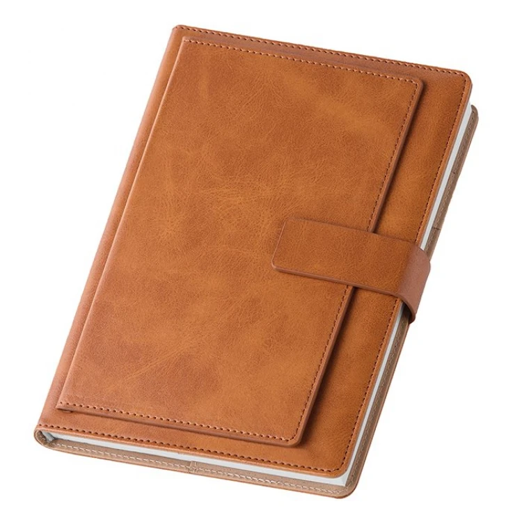 Agenda portafoglio chiusa con fibbia di sicurezza e astuccio protettivo, disponibile in ampia gamma di colori