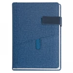 Agenda giornaliera chiusa con chiusura magnetica e tasca porta cellulare da personalizzare con logo