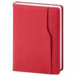 Agenda diária 15x21 termovinilada com cobertura acolchoada e cantos arredondados pronta para personalizar