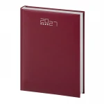 Agenda giornaliera 17x24 cm in materiale gommato, chiusa, da personalizzare con logo aziendale