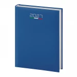 Agenda giornaliera 17x24 cm in materiale gommato, chiusa, da personalizzare con logo aziendale