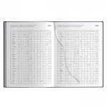 Agenda giornaliera gommata chiusa vista frontale, colori assortiti, formato tascabile 12x17 cm