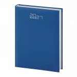 Agenda giornaliera gommata chiusa, formato 15x21 cm, con copertina personalizzabile
