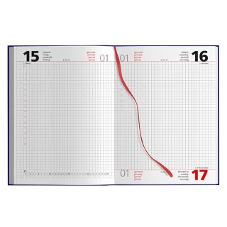 Agenda giornaliera gommata
