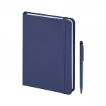 Taccuino parure Paper Notes 14x21 cm con penna touch e astuccio in cartone coordinato, ideale per regali aziendali personalizzabili