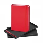 Taccuino parure Paper Notes 14x21 cm con penna touch e astuccio in cartone coordinato, ideale per regali aziendali personalizzabili