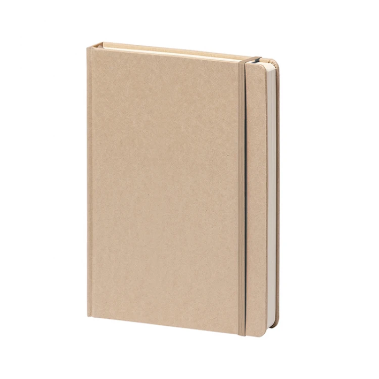 Taccuino Notes Kraft Big in carta kraft con elastico, segnapagine e 160 pagine a righe avorio