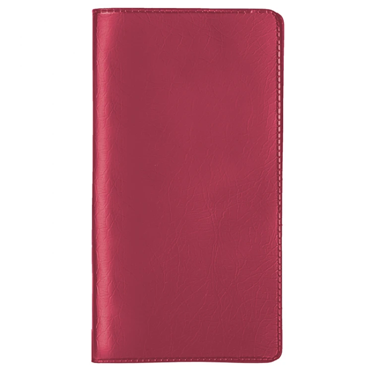 Taccuino tascabile Blitz chiuso, formato 7,5x14 cm, con copertina in PVC resistente