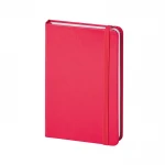 Taccuino Notes Lines 9x14 cm con copertina rigida in cartonato Midi e pagine interne a righe, aperto per mostrare la qualità della carta