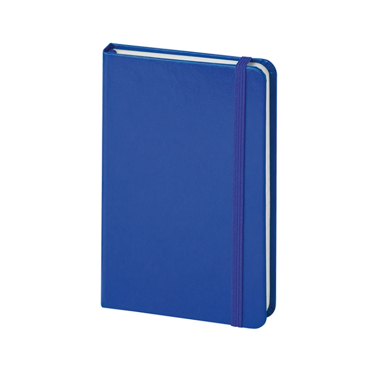 Taccuino Notes Lines 9x14 cm con copertina rigida in cartonato Midi e pagine interne a righe, aperto per mostrare la qualità della carta