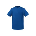 Camiseta infantil RUSSELL Organic en algodón orgánico certificado, colores surtidos, personalizable con logo