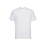 T-shirt classique RUSSELL en coton 100%, vue de face, prêt à personnaliser avec logo d'entreprise