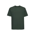 T-shirt classique RUSSELL en coton 100%, vue de face, prêt à personnaliser avec logo d'entreprise