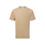 T-shirt classique RUSSELL en coton 100%, vue de face, prêt à personnaliser avec logo d'entreprise