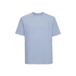 T-shirt classique RUSSELL en coton 100%, vue de face, prêt à personnaliser avec logo d'entreprise
