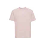 T-shirt classique RUSSELL en coton 100%, vue de face, prêt à personnaliser avec logo d'entreprise