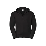 Sudadera con capucha y cremallera frontal RUSSELL Authentic en algodón poliéster, personalizable con logo