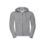 Sudadera con capucha y cremallera frontal RUSSELL Authentic en algodón poliéster, personalizable con logo