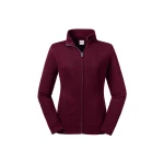 Sudadera mujer Russell Authentic zip en algodón con cremallera metálica, disponible personalizable